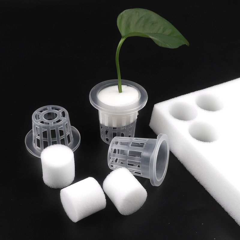 50Pcs Plant Nursery Mesh Cup P - Smart Garden Plastic Cups ulasan dan harga