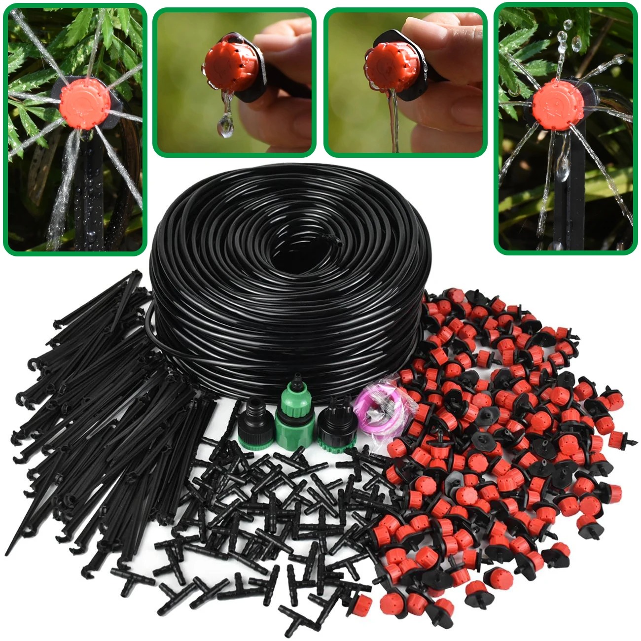 Micro Drip Irrigation System P - Smart Garden Project ulasan dan harga