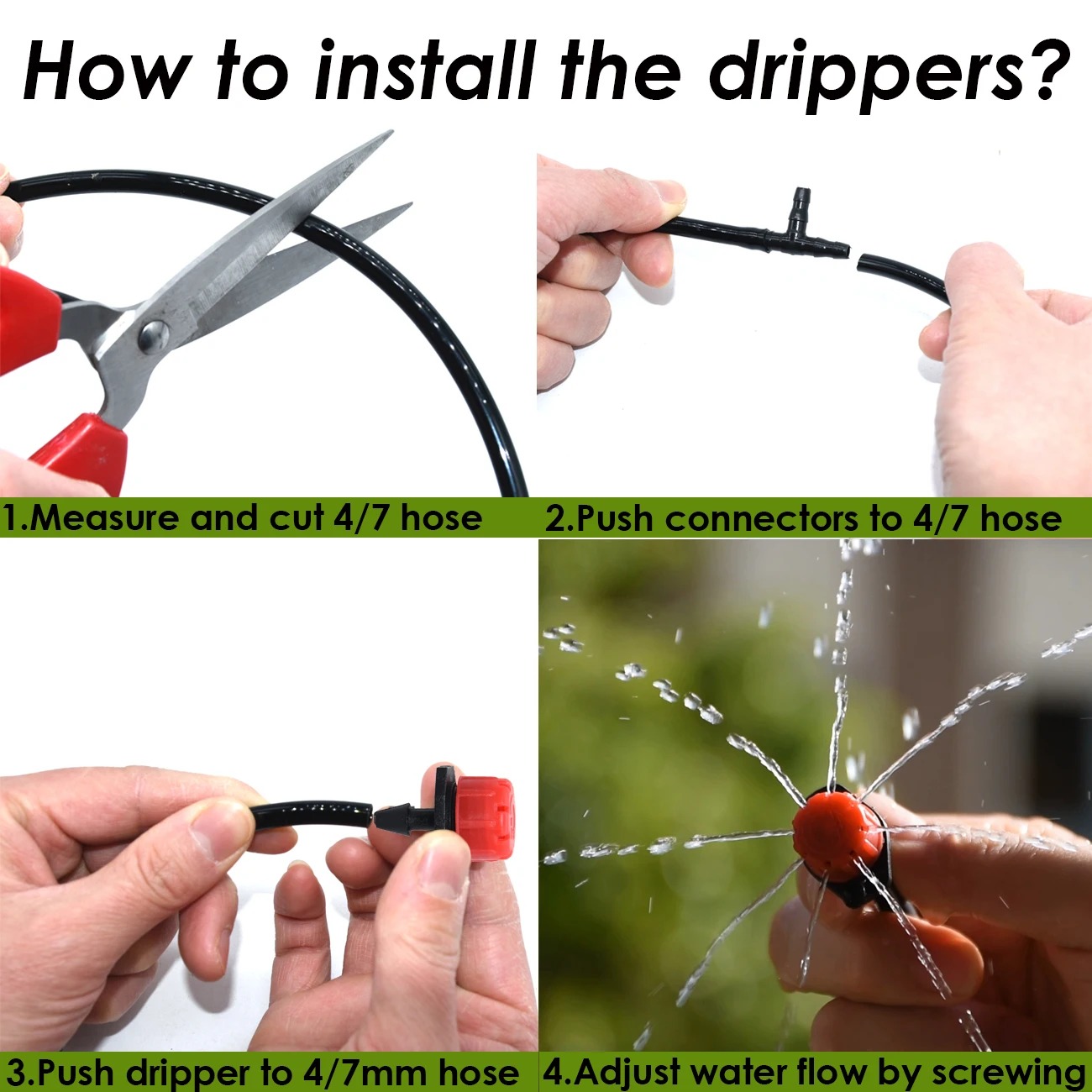 Micro Drip Irrigation System P - Smart Garden Project ulasan dan harga