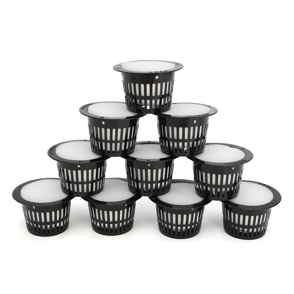 10Pcs Mesh Pot Net Cup Basket  - Smart Garden Plastic Cups ulasan dan harga