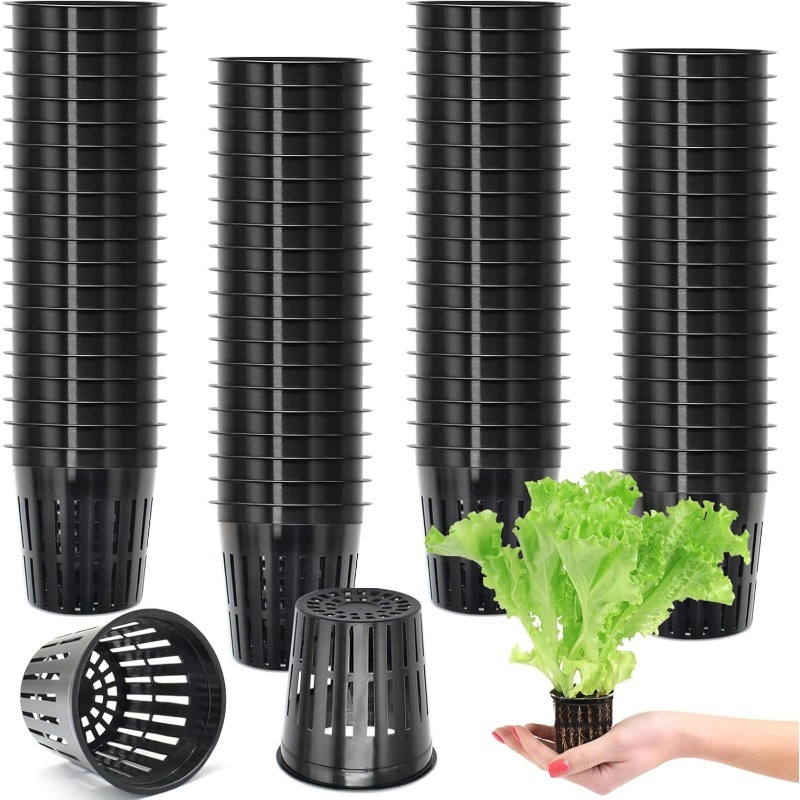 50pcsGarden plastic net cup, 2 - Smart Garden Plastic Cups ulasan dan harga