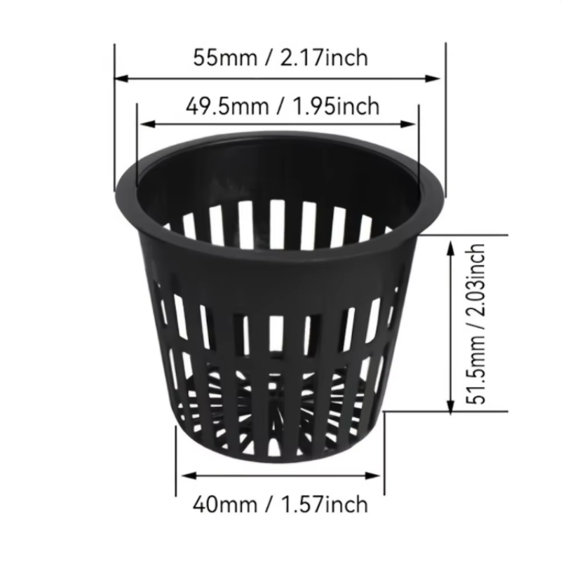50pcsGarden plastic net cup, 2 - Smart Garden Plastic Cups ulasan dan harga